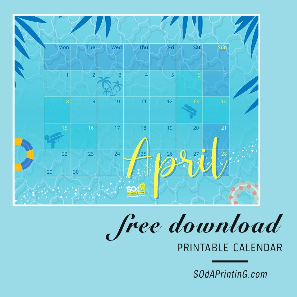 Hello April! “Download our April calendar now and start planning for a ...